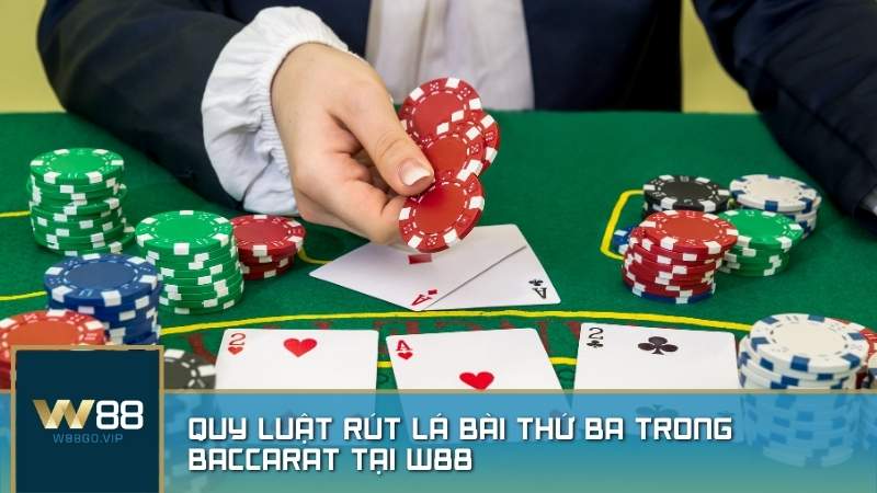 Quy luật rút lá bài thứ ba trong Baccarat tại W88