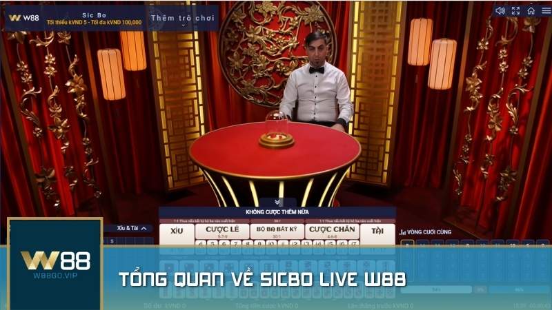 Tổng quan về Sicbo Live W88